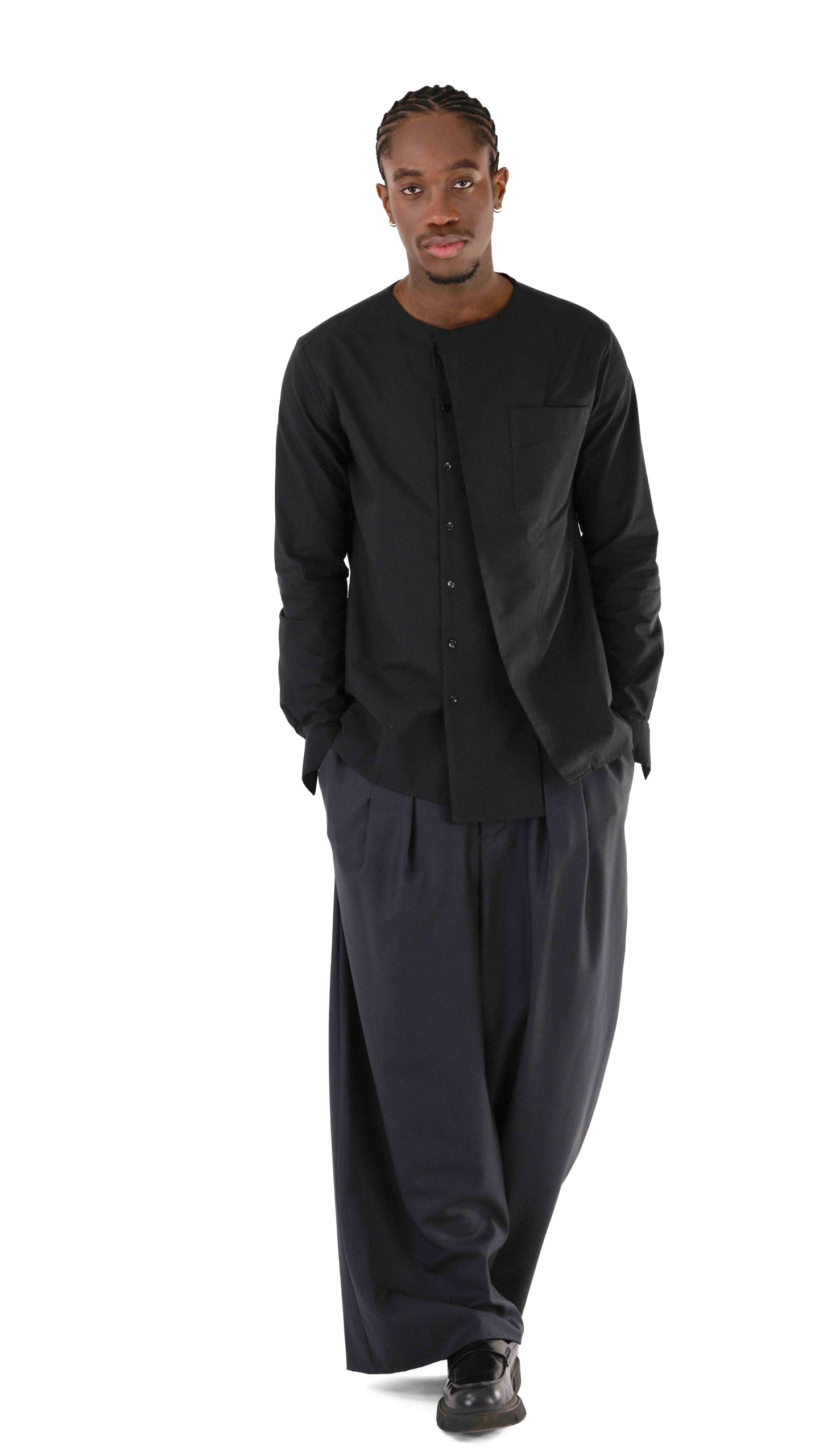 CHEMISE COBALT