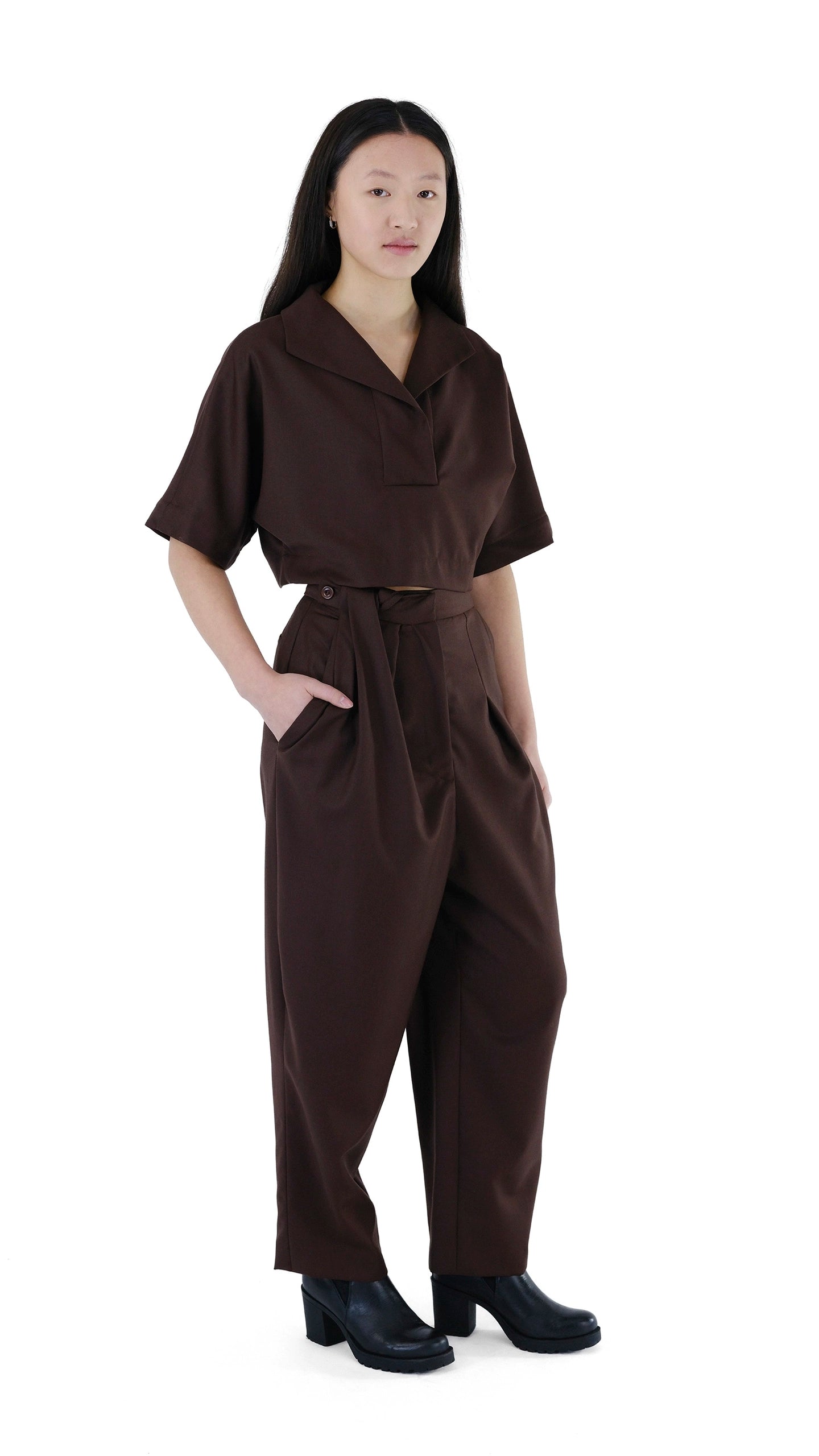 PANTALON CINABRE