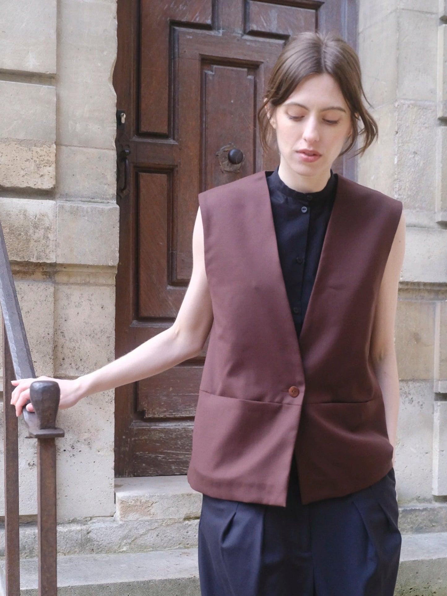GILET ALMANDIN